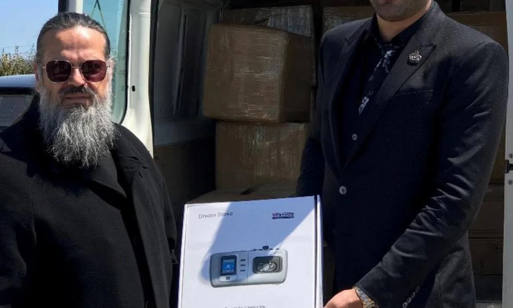 Κορονοϊός: Δωρεά εξοπλισμού στο ΕΣΥ από Τούρκο πολίτη